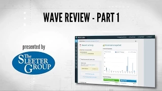 Wave Accounting Software Review / Tutorial - Part 1