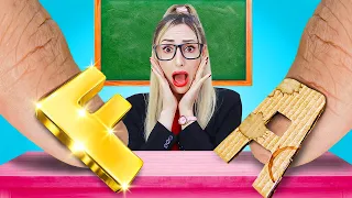 LUCKY VS UNLUCKY PROFESSOR | MEET THE UNLUCKIEST TEACHERS IN COLLEGE! | FUNNY SITUATIONS