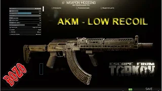 Build Best AKM ( low recoil ) - ESCAPE FROM TARKOV