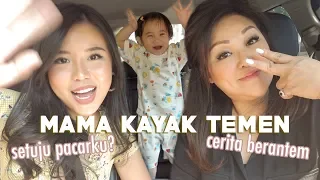 CURHAT IBU DAN ANAK (jangan nangis ya) Drive With Titan ft. Mama & Gwen