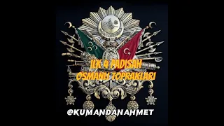 İlk 4 Padişah Dönemi Topraklar #shorts #osmanli #osmanlı #ottomanempire #yıldırımbayezid #1.murad