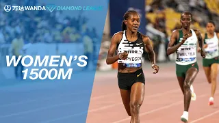 Faith Kipyegon begins 1500m title defence with victory in Doha - Wanda Diamond League 2023