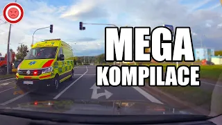 MegaKompilace - Nehoda s Busem, Konflikt s Blbcem a Nebezpeční Důchodci - Perly Ze Silnic #100
