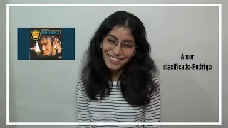 ¡Amor clasificado-Rodrigo-Video Reacción! 🇦🇷.