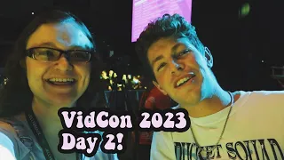 VLOG: VIDCON DAY 2! BRENT RIVERA CREATOR PANEL, REUNITING WITH BEN, AMP HOUR, AND MORE?!