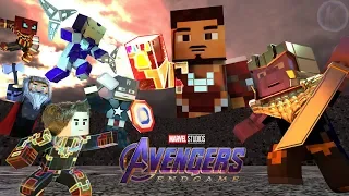 Avengers Endgame Final Battle Highlights Minecraft Animation