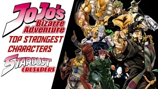 Top 25 Strongest Jojo's Bizarre Adventure Part 3: Stardust Crusaders Characters