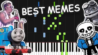 Best MEME Songs on Piano! (69 Meme Songs)