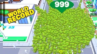 Crowd City - HIGHSCORE AND RARE SKIN ( +999) ‹ AbooTPlays ›