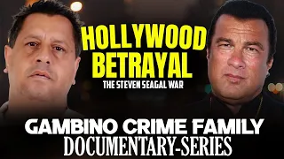 Hollywood Betrayal: Steven Seagal's Battle for Survival Against the Gambino Crime Family. #truecrime