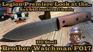 Brother Knives F017 drop point bushcraft knife