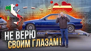 Забрали НОВЫЙ КУЗОВ #1. Е36 из Италии ОТ ПОДПИСЧИКА!