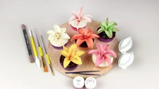 How to Make .: Candy Lily Cupcakes