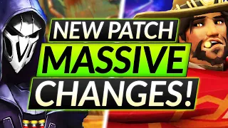 NEW Hero Changes are MASSIVE, FINALLY! - Experimental Patch Changes - Overwatch Guide