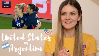 USWNT vs ARGENTINA | SheBelieves Cup 2021 | Highlights and Reaction