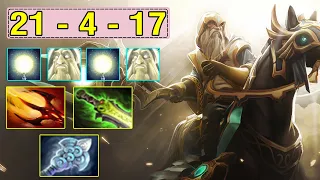 Broken Midlane [Keep Of The Light] Vs Sniper First Dagon5 + EB Insane Burst Damage Dota2 7.33D