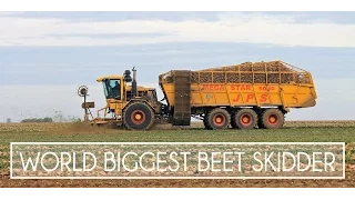 WORLD BIGGEST BEET SKIDDER - Harvester 24 Rows - JPS Soyez