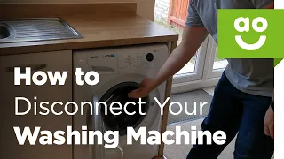 How to Disconnect Your Washing Machine | ao.com