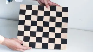 Folding Wooden Chess Board | Chessbazaar®