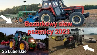 ☆Bezorkowy siew pszenicy 2023 !!! ☆Johdeere&Batyra ☆2xZetor☆