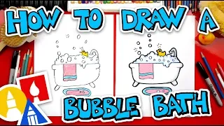 How To Draw A Bubble Bath