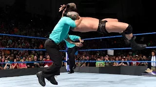 Randy Orton RKO on The Singhs Brothers - WWE Smackdown Live - June 20, 2017