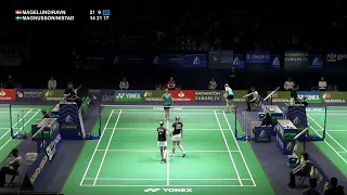 Match Point - Magelund / Ravn vs Magnusson / Nistad - WD, QF - European Championships 2022