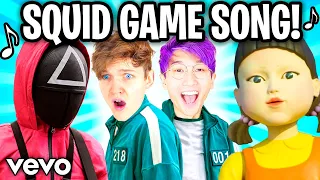 THE SQUID GAME SONG! 🎵 (Official LankyBox Music Video)