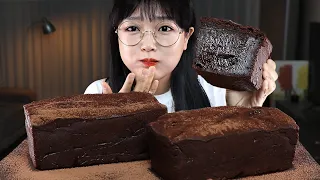 ASMR SWEET CHOCOLATE FUDGE🍫 | COOKING & MUKBANG | EATING SOUNDS