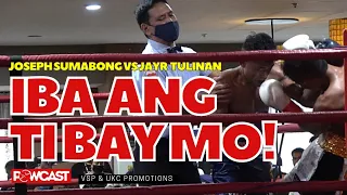 Ang Tibay mo! Joseph Sumabong vs Jayr Tulinan Boxing Full Fight |  VSP & UKC Promotions