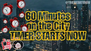 60 MINUTES COUNTDOWN| NIGHT CITY Background | TIMERS STARTS NOW