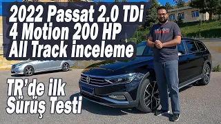 Passat 2022 ALLTRACK 2.0 TDi 4Motion İnceleme | TR'de ilk Sürüş Testi