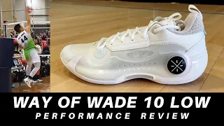 Way Of Wade 10 Low Review : Jumping, Sprinting, Agility, Traction