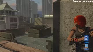 Perfect Dark Zero - Mission 3. Rooftops Escape "Dark Agent" [1/2]