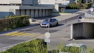 BMW M550i crackling exhaust sound / floating effect