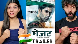 MAJOR Trailer REACTION! | Adivi Sesh | Saiee Manjrekar, Sobhita Dhulipala, Prakash Raj | Mahesh Babu