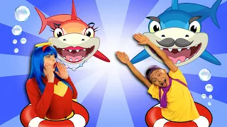 Baby Shark Dance | #babyshark | Animal Songs | Dominoki Kids Songs