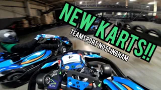 Racing The NEW FLEET Of Karts At Teamsport Nottingham!