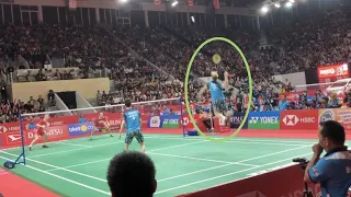 INCREDIBLE Attack from Indonesia's Kevin Sanjaya/Gideon vs Denmark! 🤩🔥😲