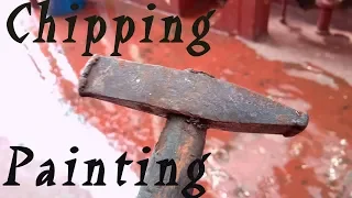 How Chipping and Painting is done on SHIP | Merchant Navy  पर किस तरह से चिपिंग और पेंट किया जाता है