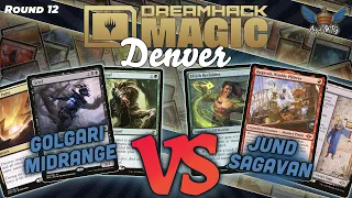 MTG Modern | Golgari Midrange vs Jund Sagavan | Dreamhack Denver | Round 12