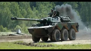 What are the combat capabilities of the French AMX-10RC for Ukraine against Russian tanks?