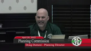 Planning Commission - April 25, 2022