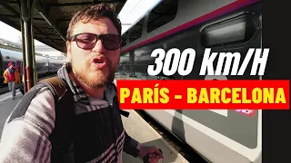 🚄 Tren de ALTA VELOCIDAD 🚆  Paris- Barcelona | ¿Vale la pena?