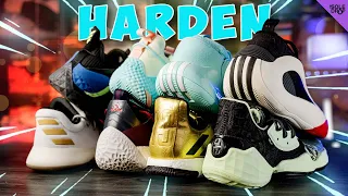 Reviewing EVERY Adidas HARDEN Hoop Shoe! What's the BEST?!