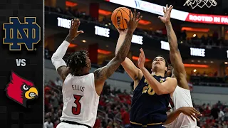 Notre Dame vs. Louisville Men's Basketball Highlights (2021-22)