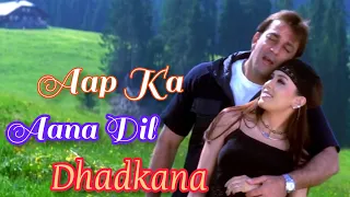 Aap Ka Aana Dil Dhadkana | HD Video ♪Alka Yagnik, Kumar Sanu | Kurukshetra 2000 Songs | Sanjay Dutt