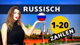 Russische Zahlen 1-20 | Russisch zählen lernen für Anfänger