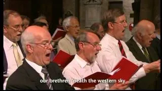 SALISBURY CATHEDRAL-THE DAY THOU GAVEST, LORD, IS ENDED