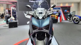 New 2023 Yamaha XMAX CONNECTED Dark Petrol